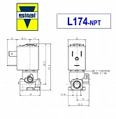 L174V03-ZC10A G1/8Ø2,7 24V DC